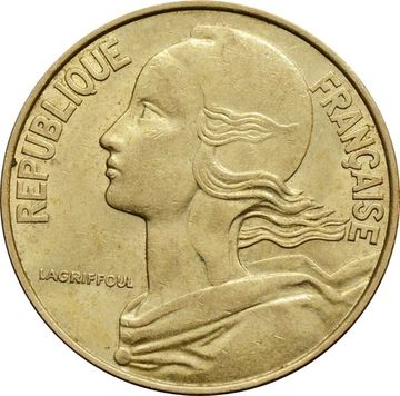 20 сантимов 1962-2001 Франция