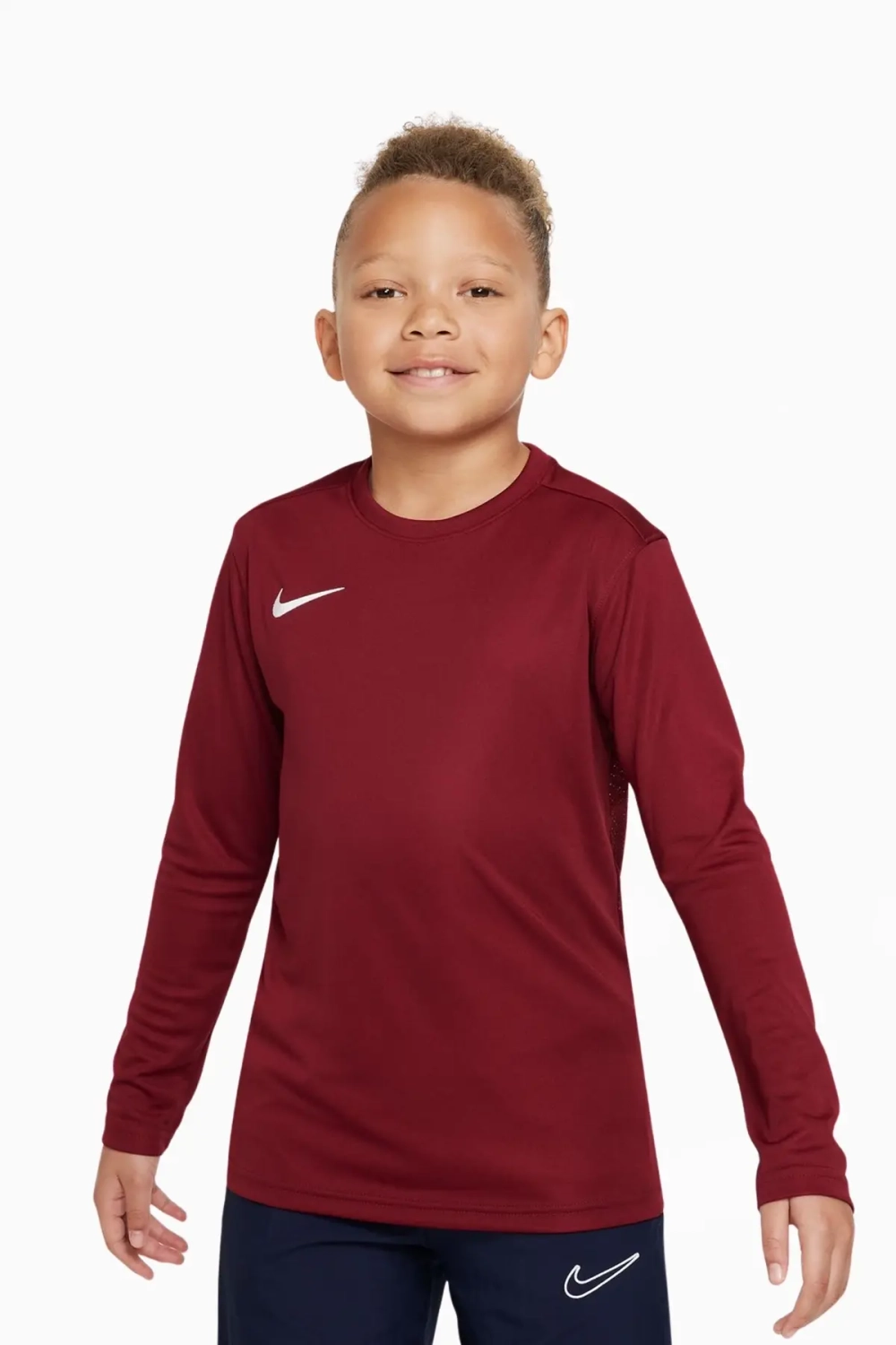 Футболка с длинными рукавами Nike Dry Park VII Детская - бордовый