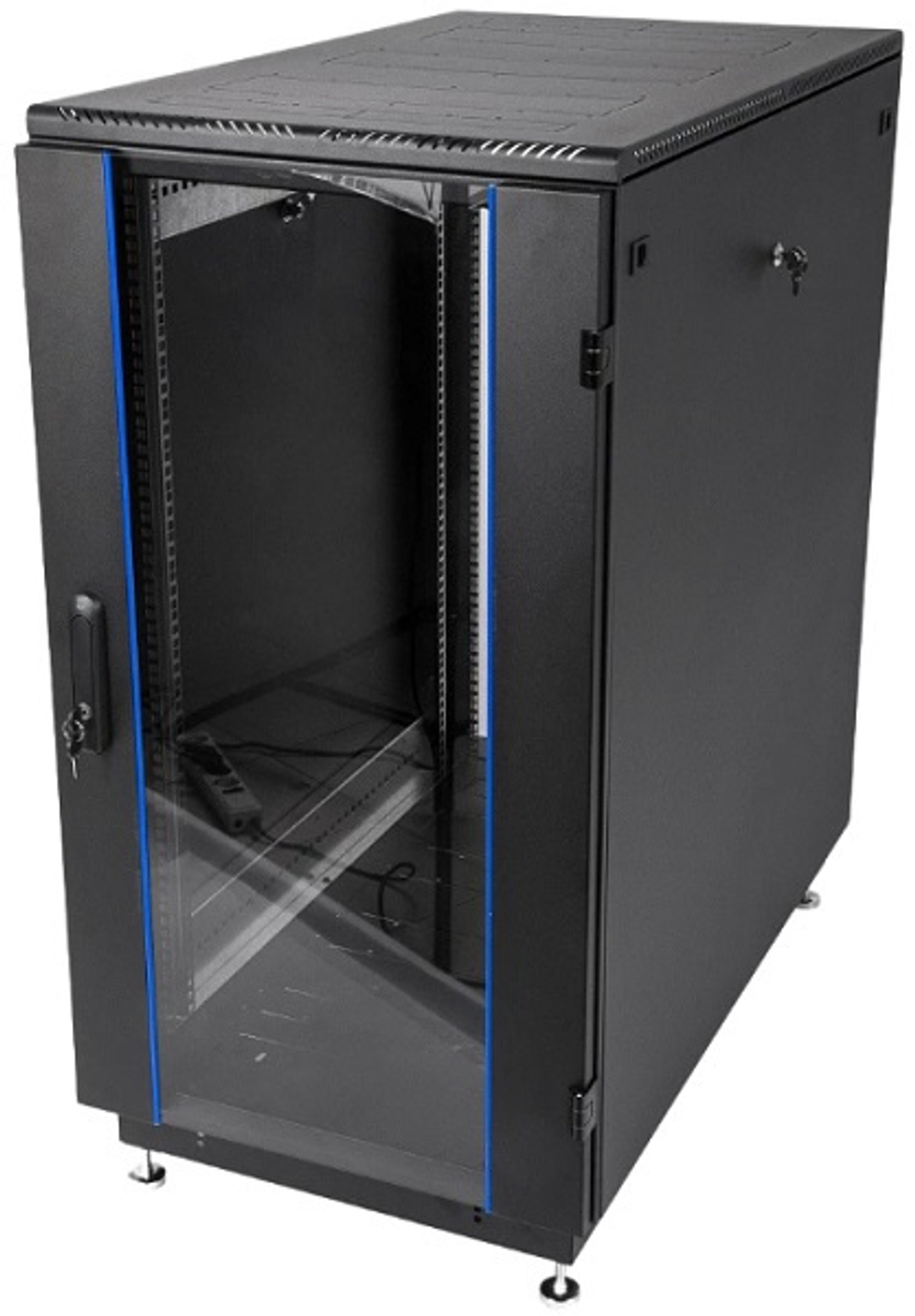 Шкаф напольный 19", 24U ЦМО ШТК-М-24.6.8-1ААА-9005