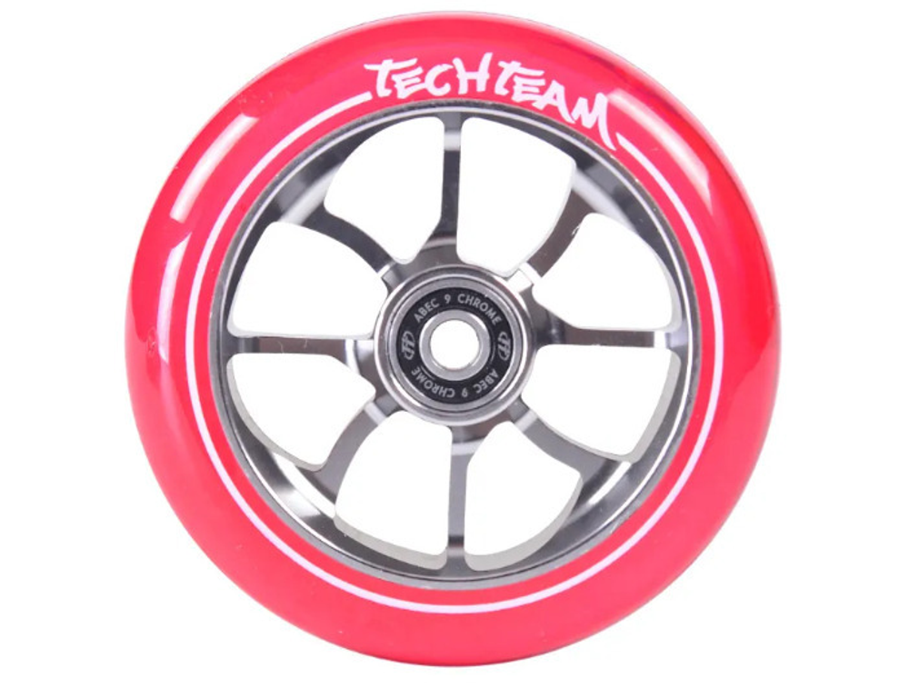 Колесо для самоката X-Treme 110*24мм PO, transparent pink