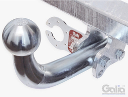 Фаркоп оцинкованный Galia C057A для Citroen C4 седан 2008-2013(паспорт и сертификат в комплекте)(без электрики)
