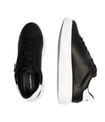 Кожаные кроссовки kapri Karl Lagerfeld - черный(KL52564)