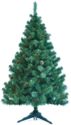 Ель искуственная Царь елка Холидей с шишками 150 см