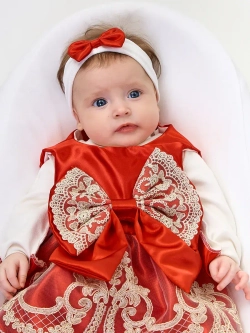 Конверт на выписку с платьем летний