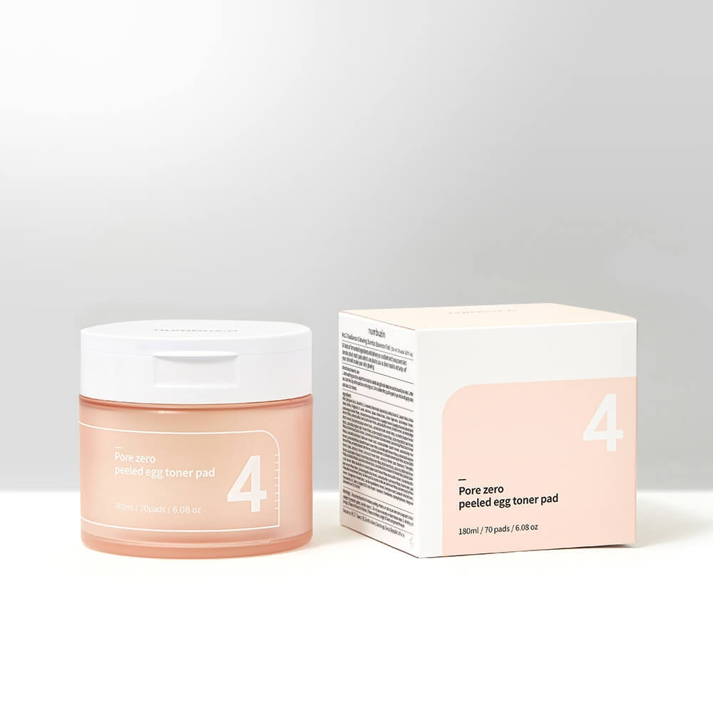 Numbuzin_No.4 Pore Zero Peeled Egg Toner Pad