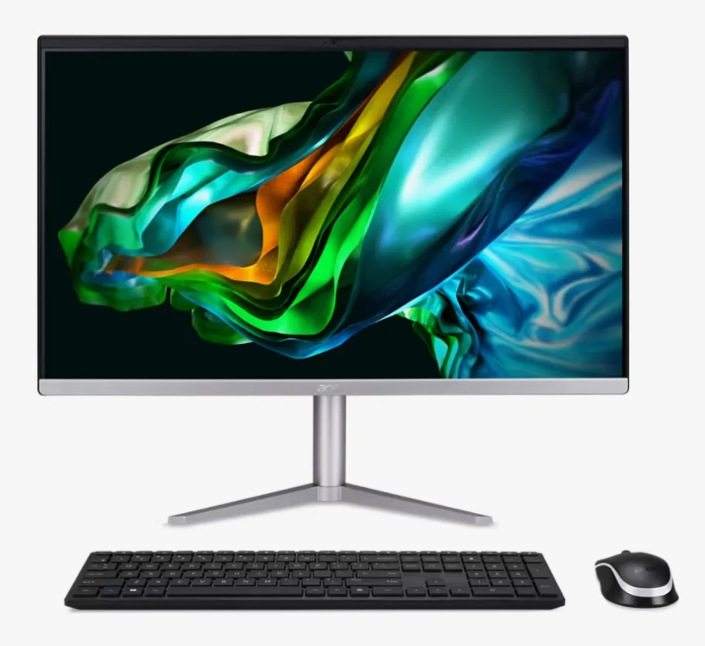 24" Моноблок Acer aspire C24-1300 (1920x1080, AMD Ryzen 5 7520u, RAM 8ГБ, SSD 256ГБ, AMD Radeon Graphics, Win 10 Pro)