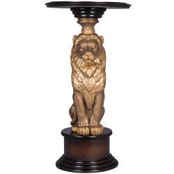 Подставка Лев Лион Орех Оберджин