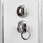 Душевая кабина DTO ЕМ1590 N с гидромассажем 90х90