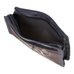 Пенал мягкий 2 отделения "Граффити" черный