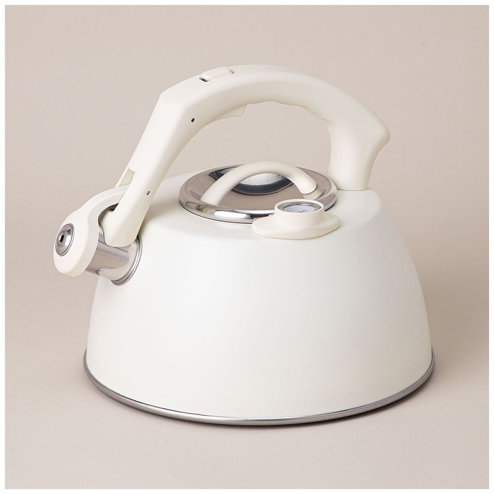 ЧАЙНИК AGNESS СО СВИСТКОМ, СЕРИЯ ТЮДОР, 2,8Л ТЕРМОАККУМУЛИРУЮЩЕЕ ДНО,ИНДУКЦИЯ,ВСТРОЕННЫЙ ТЕРМОМЕТР