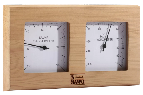 SAWO Термогигрометр квадратный 224-THD