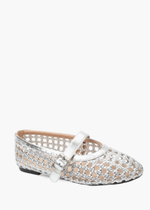 110799B-YP silver-25L Женские балетки летние