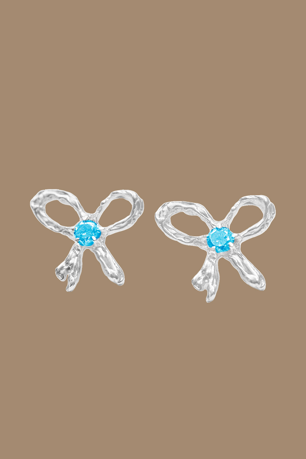 Серьги BLUE RIBBON EARRINGS