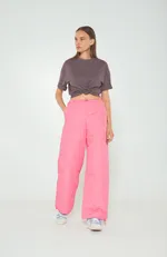 Брюки Alexandra Talalay стёганые AT019 розовато-лиловые