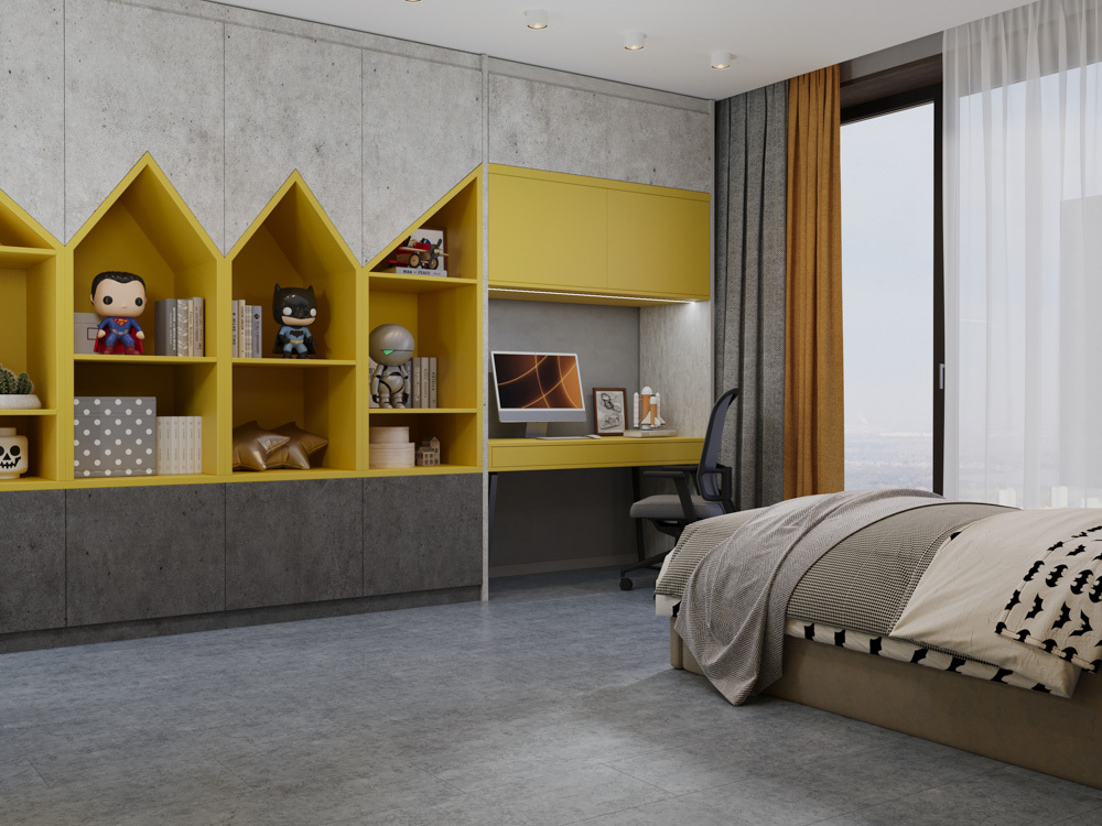 Ламинат SPC CronaFloor STONE Мелли Грей