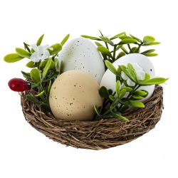 GAEM Изделие декоративное "Гнездо пасхальное", L8 W8 H5 см