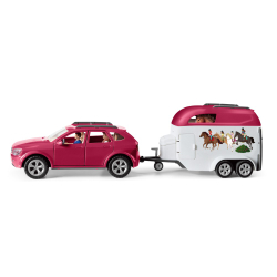 Schleich S 42535 — Игровой набор автомобиль с прицепом Horse Club — фото 14