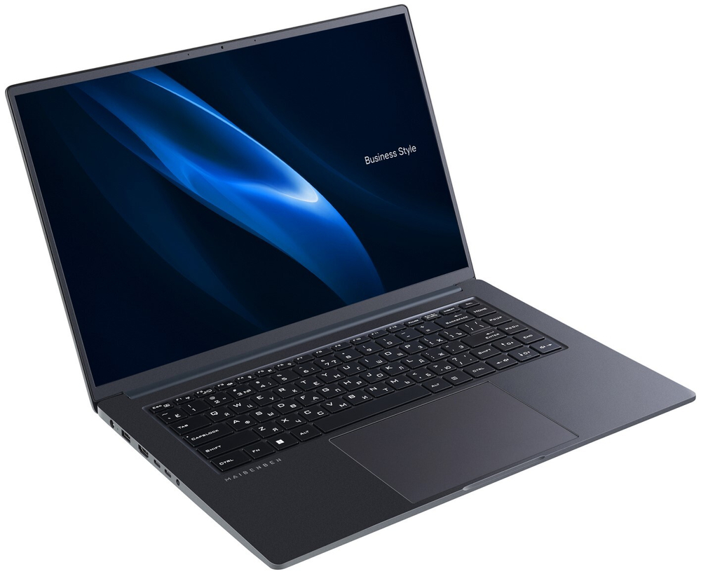 Ноутбук  Maibenben B516A 16 ", Core i5, 16 Гб RAM, 512 Гб SSD, UHD Graphics, Темно-серый