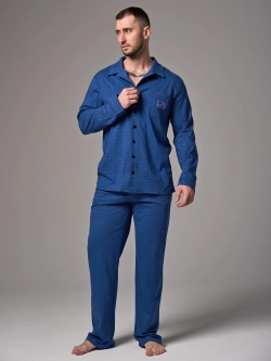 Пижама мужская "Мистер Твистер" (классическая)