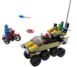 LEGO Super Heroes: Капитан Америка против Гидры 76017 — Captain America vs. Hydra — Лего Супергерои Марвел