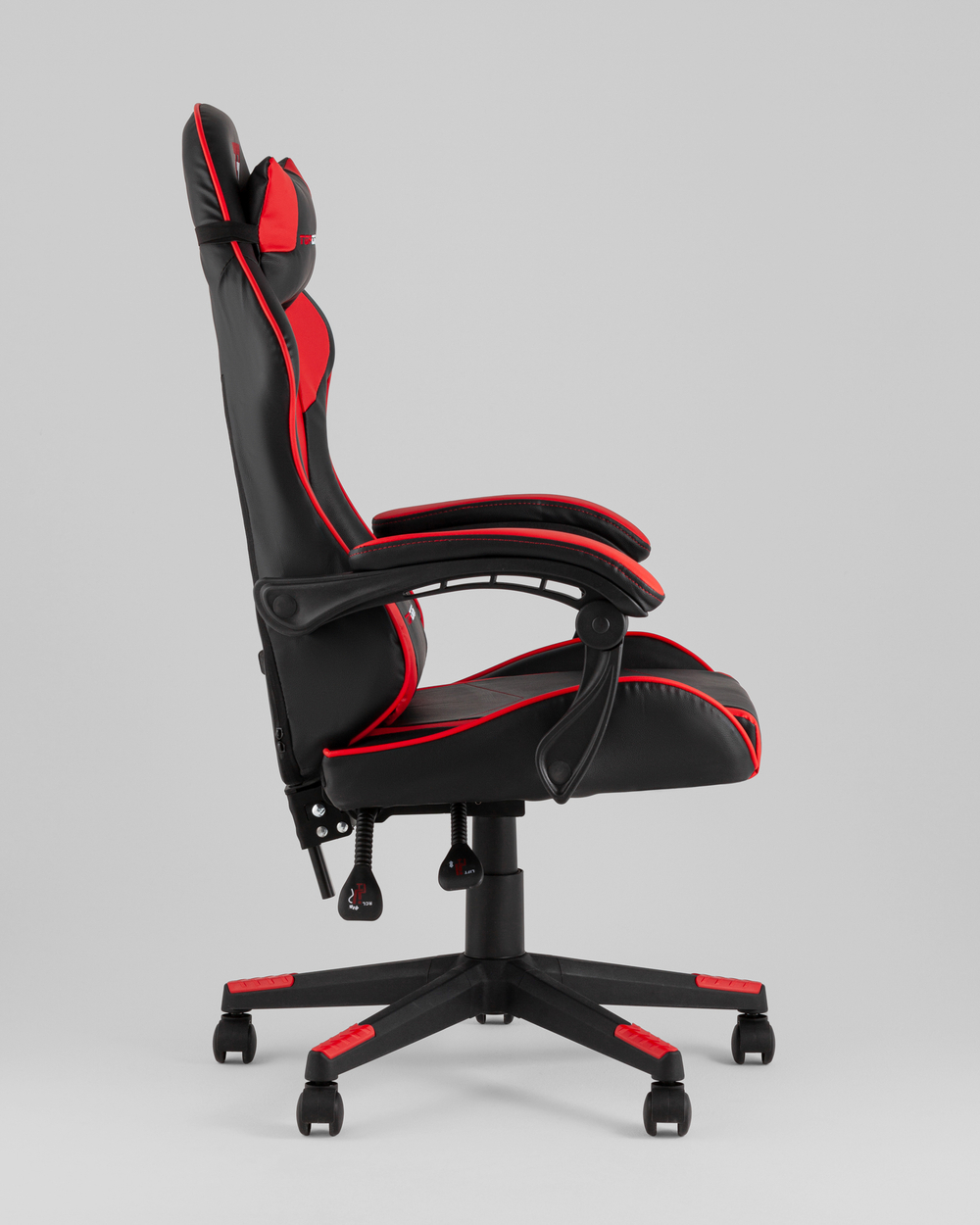 Кресло спортивное TopChairs Shadow черно-красный