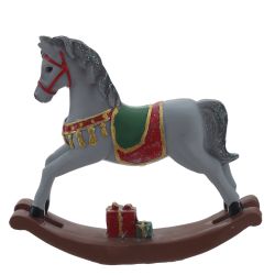 GAEM Фигурка декоративная "Лошадка-качалка", L15 W3 H14 см, 2в.