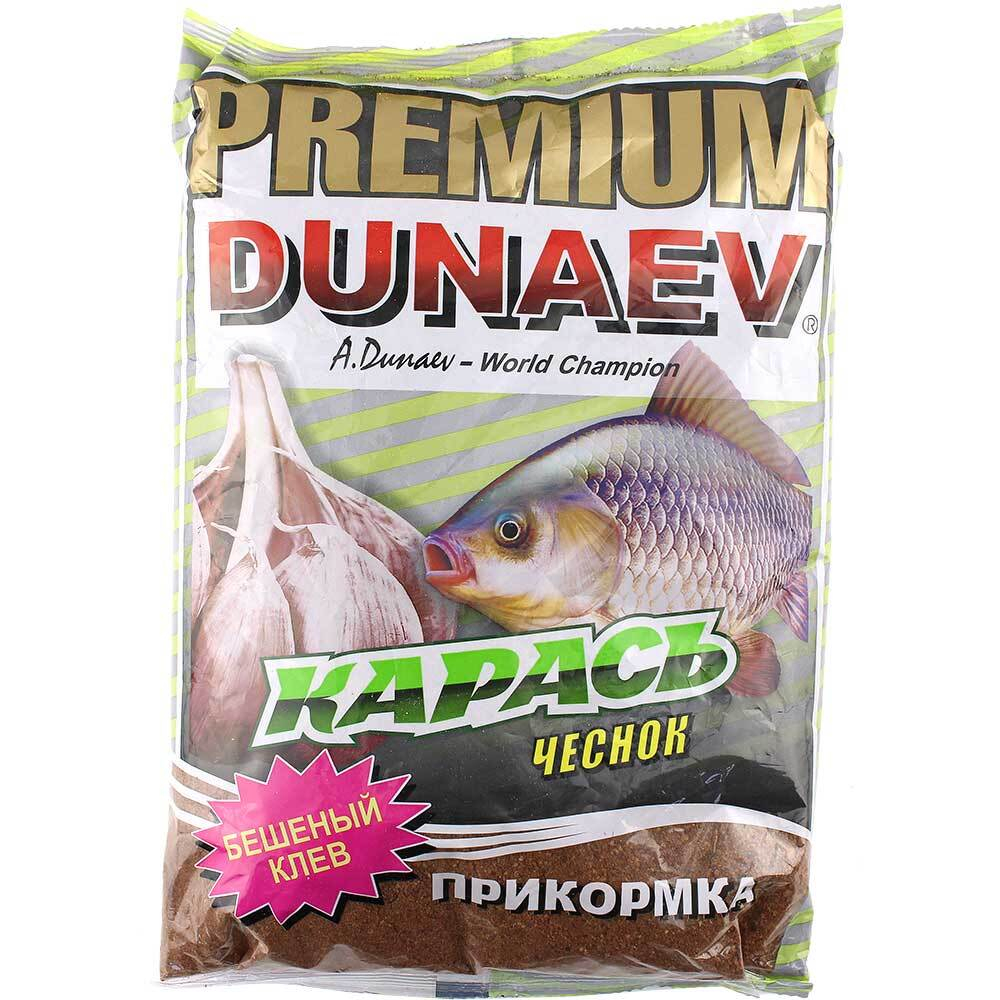 Прикормка "DUNAEV-PREMIUM" 1 кг Карась Чеснок