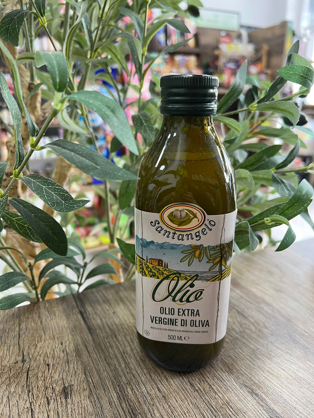 Масло оливковое SANTANGELO Extra Virgin,(стекло) 500мл Италия