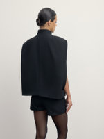 Кейп "Vintage" черный