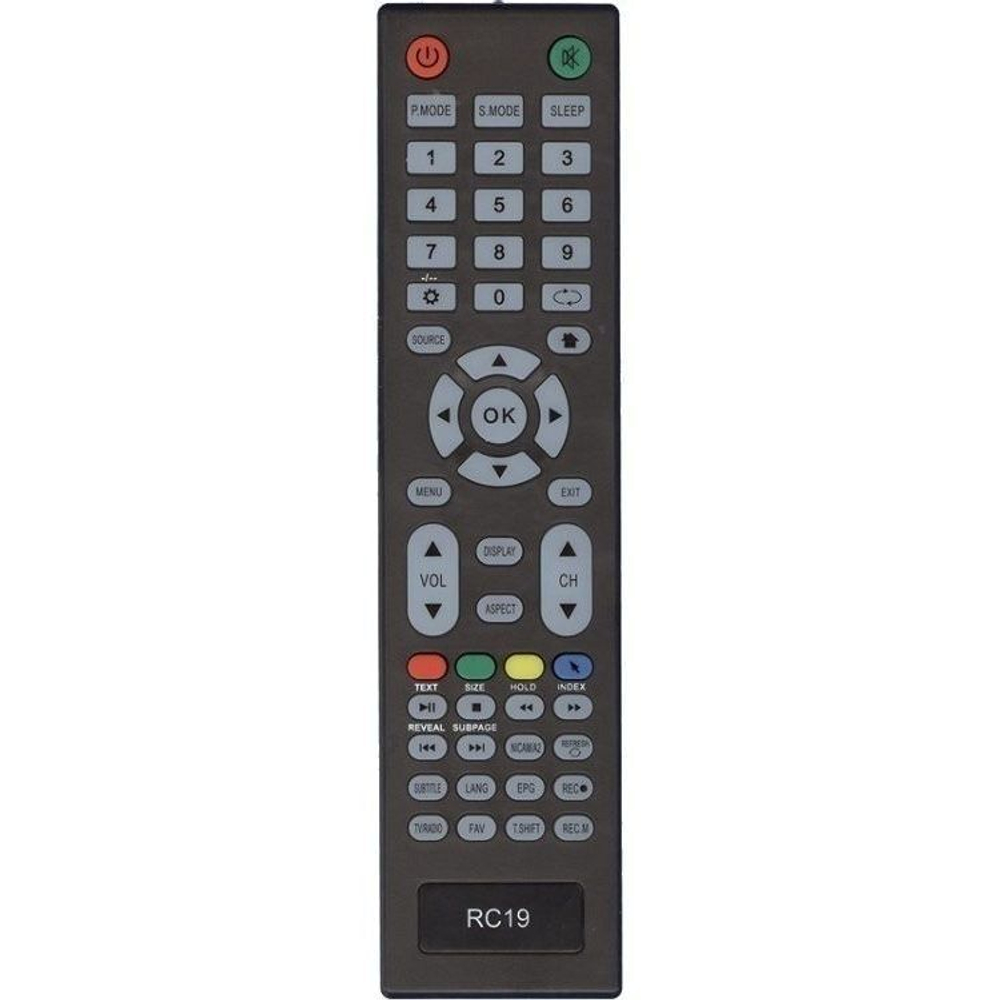 Пульт AL52D-B RC-19 для телевизора Mania, Vityaz, Blackton, Harper с Smart-TV
