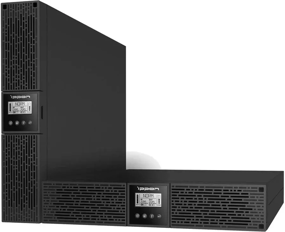 ИБП Ippon Smart Winner II 1000, 1000VA, 900Вт, синусоида, AVR 176-288В, установка: 3в1, USB/RS-232, RJ-45/RJ-11, 4xC13