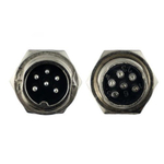 Авиационный разъем GX12 6Pin (штекер+гнездо)