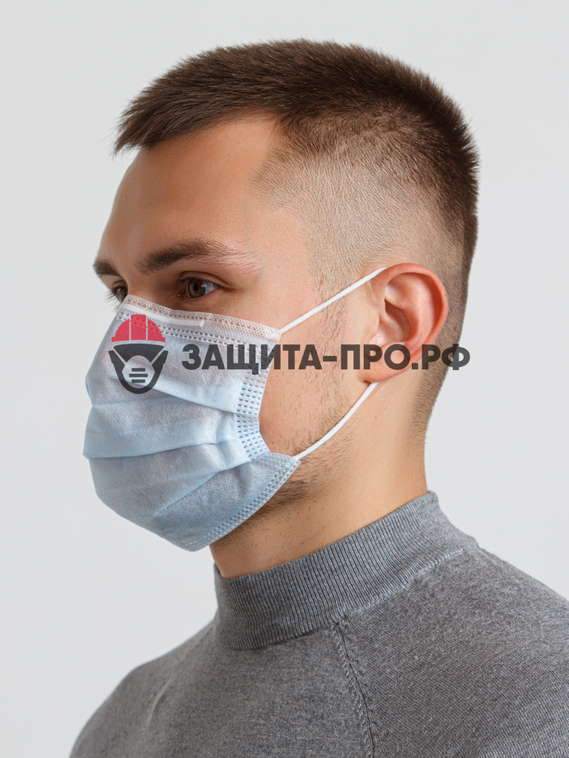 Защитная 3-х слойная маска (Китай)