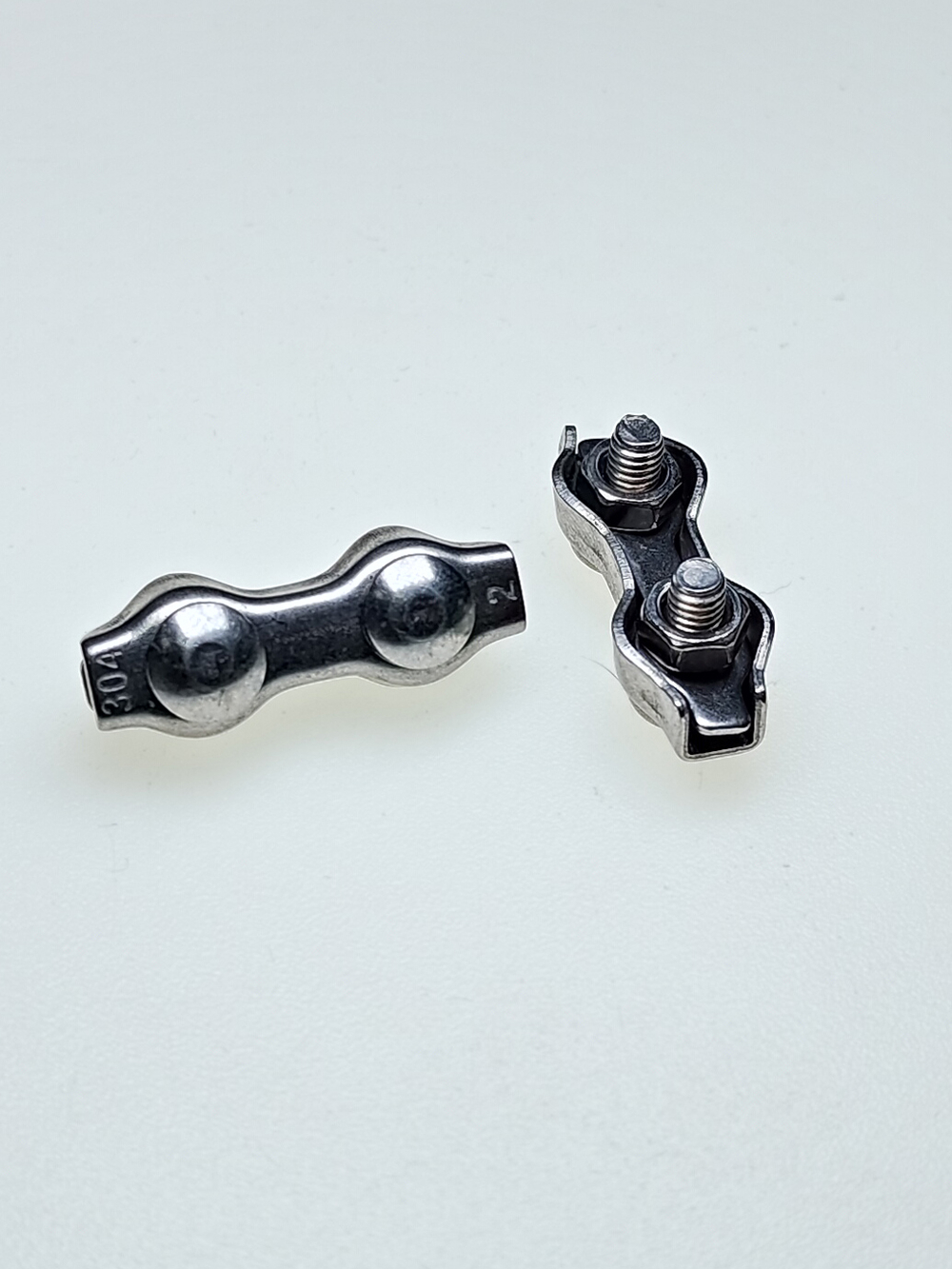 2 Соединитель троса двойной (DUPLEX) нерж. А2-70 (10 шт.)