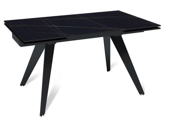 Стол раскладной Rhein (140+40+40) керамика матовая Blackgold