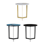 Журнальный стол Woodville Роб D-450 обсидиан, черный