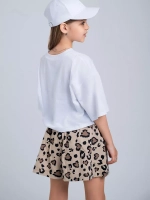 Шорты юбка для девочки, плотные