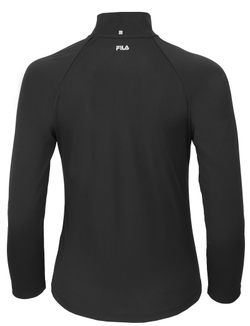 Женская теннисная футболка (dł. Рукава) Fila Longsleeve Grace - черный