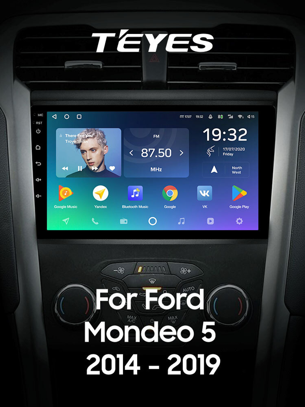 Teyes SPRO Plus 9"для Ford Mondeo 5 2014-2019