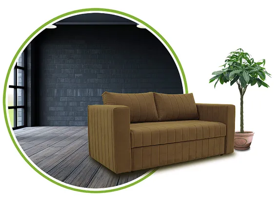 Прямой диван ТОМАС