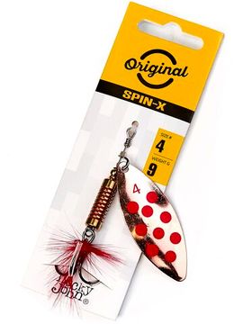 Блесна вращ. Lucky John SPIN X LONG 04 9,0г CR