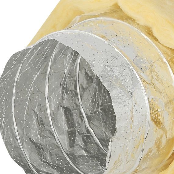 SONODEC 25-DS508мм x10м Звукопоглощающий гибкий алюминиевый воздуховод (Нидерланды)