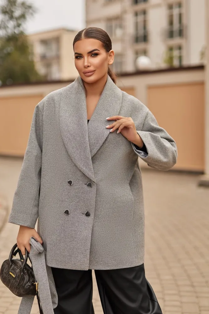 Пальто УК-2568-3 Фабрика Моды