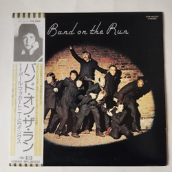 Винтажная виниловая пластинка LP Paul McCartney And Wings Band On The Run (Japan 1975) (Obi Copy) (Poster)
