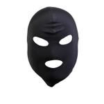 Эластичная шлем-маска с 3 отверстиями (Цвет: черный)