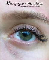 Оттеночные оливковые линзы для Светлых глаз Marquise Solo Olive