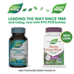 Nature's Way, Horny Goat Weed, 500 мг, 60 веганских капсул