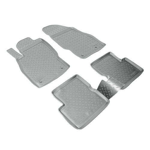 Ковры в салон Norplast/Unidec для Opel Corsa в кузове D (2006-)Полиуретан,Серый, арт.NPL-Po-63-12-G