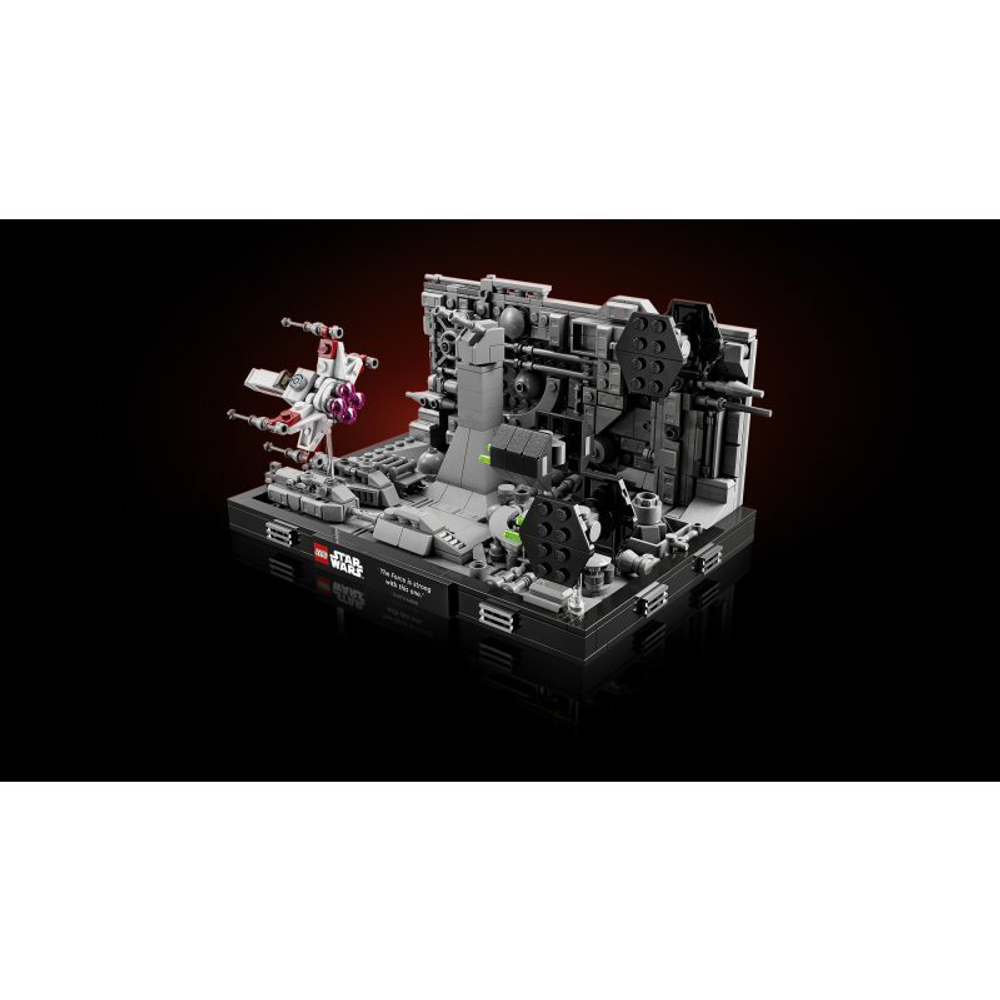 Конструктор LEGO Star Wars Диорама "Бег по траншеям Звезды Смерти" 75329