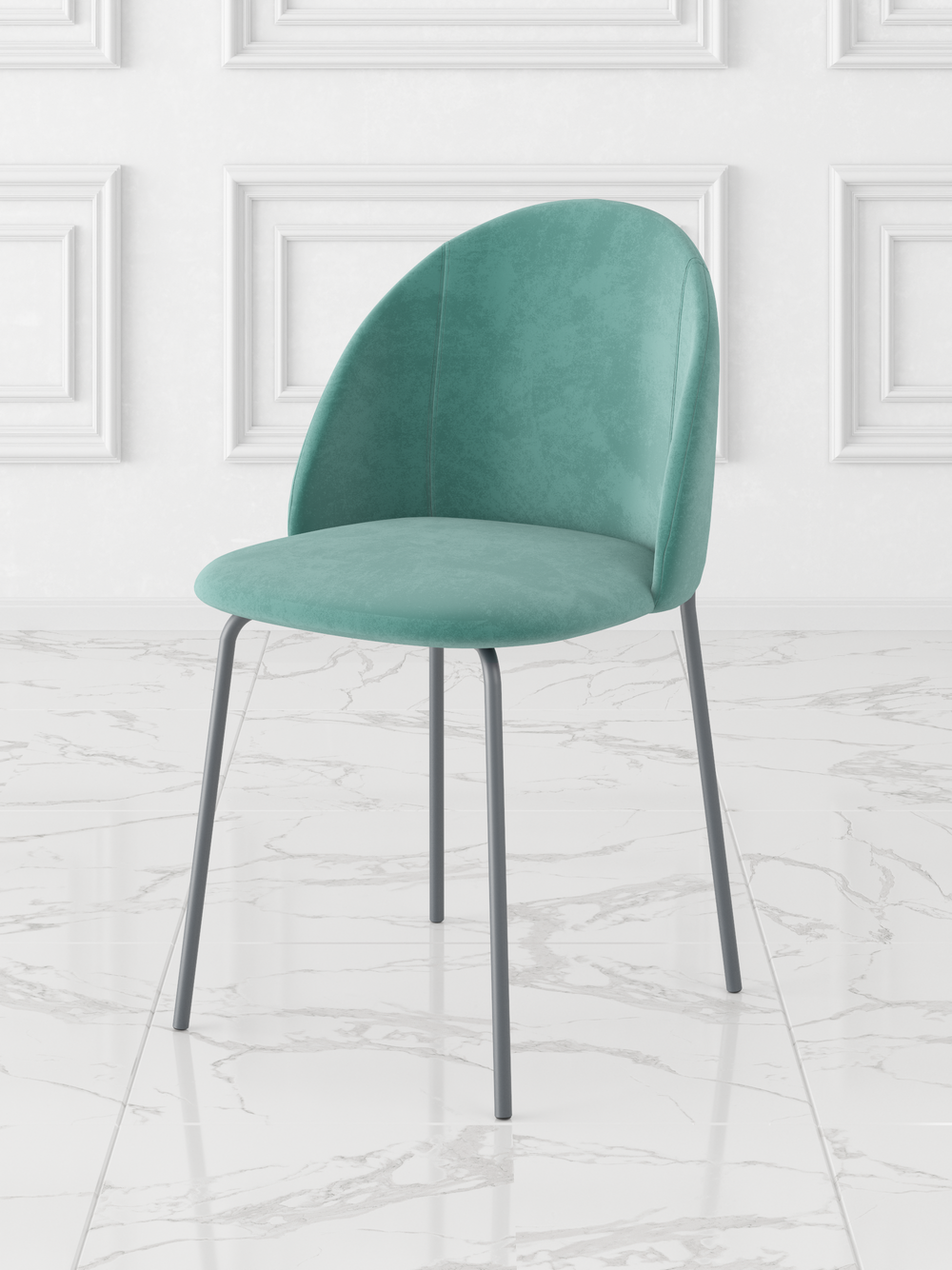 Стул Дебют Монти, Velutto 43 (мята)